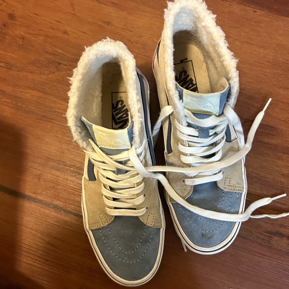 Size 8.5 Multicolored High Top Vans - Picture 3 of 5